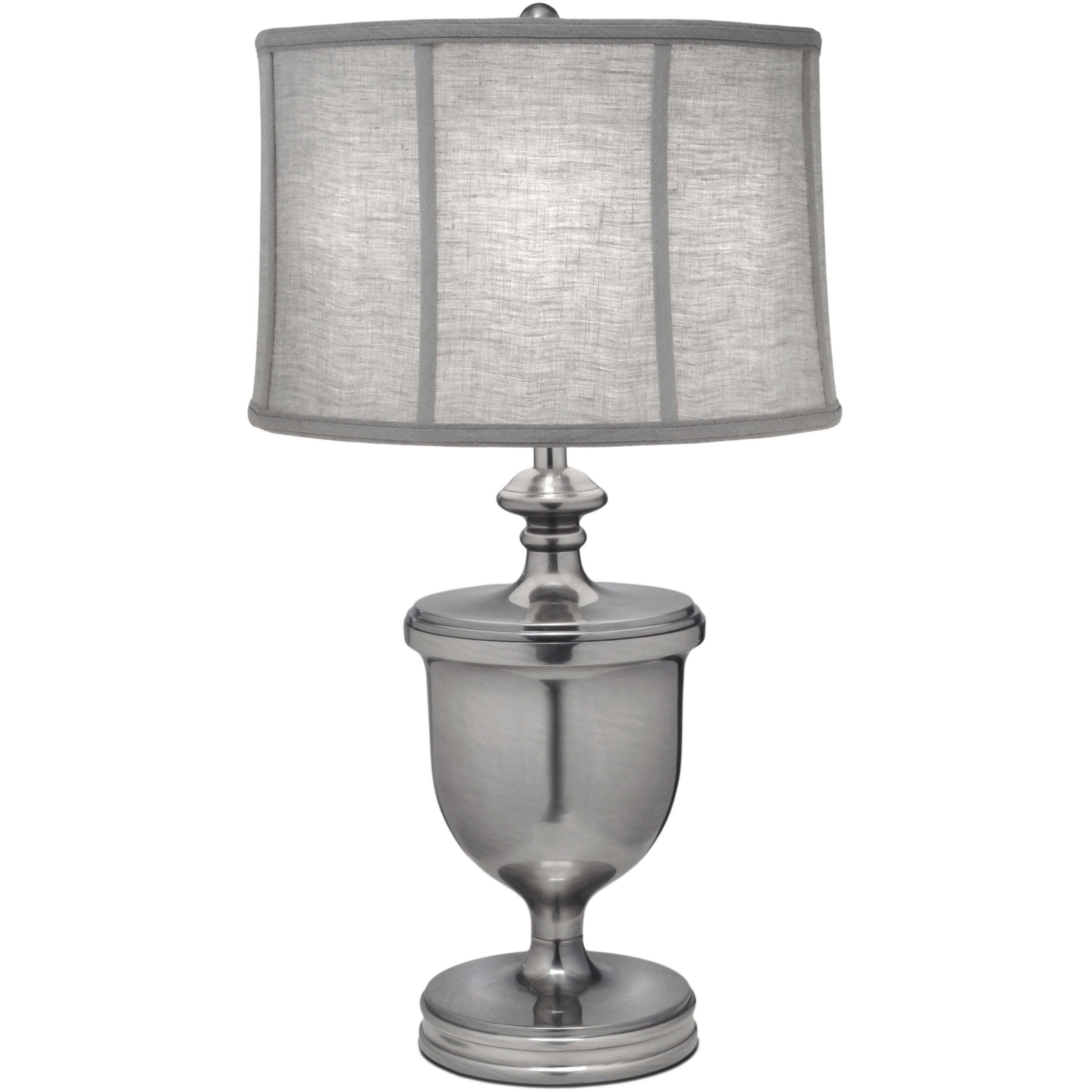 Ellie 31 inch 150.00 watt Antique Nickel Table Lamp Portable Light